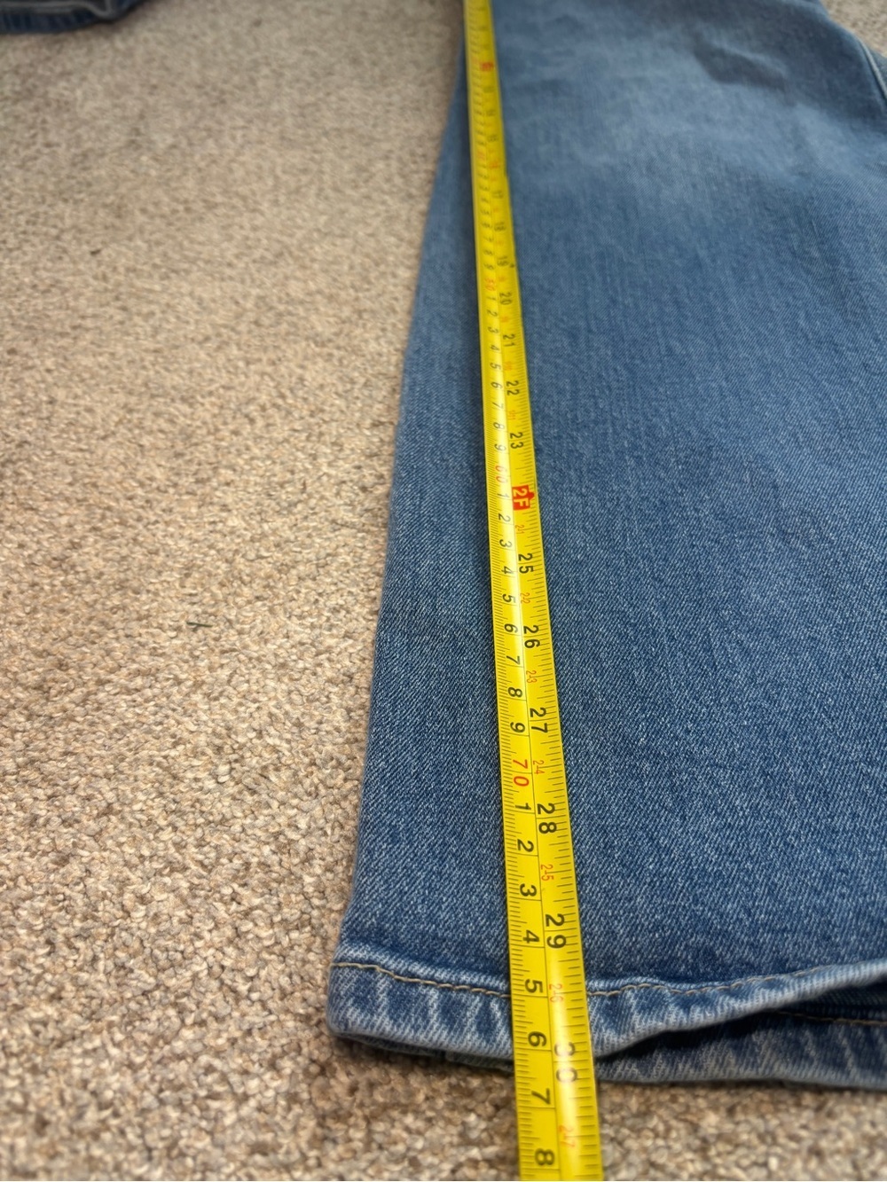 Anthropologie Pilcro The Carpenter Wide-Leg Jeans - 25 Waist - Picture 9 of 15